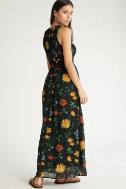 Adelaide Shirred Bodice Dress