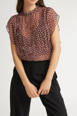 Adelyn Pintuck Detail Blouse