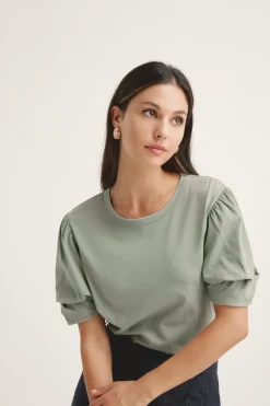 Amy Puff Sleeve Tee