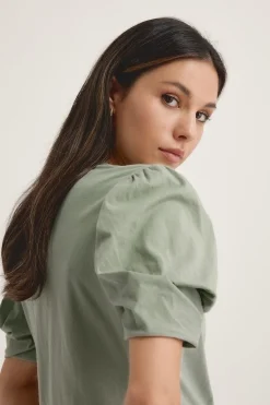 Amy Puff Sleeve Tee