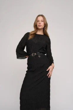 Amy Textured Skirt
