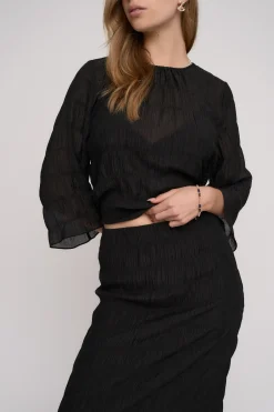 Amy Textured Skirt