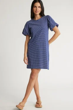 Ariel Organic Cotton Puff Sleeve Dress