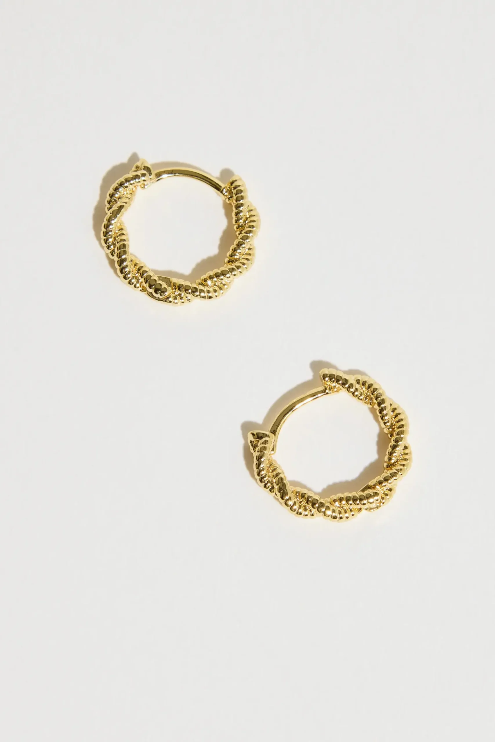 Atelier 19 Twisted Huggie Earrings