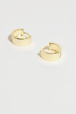 Atelier 19 Wide Huggie Earrings