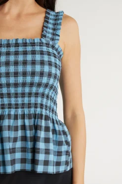 Athena Shirred Top