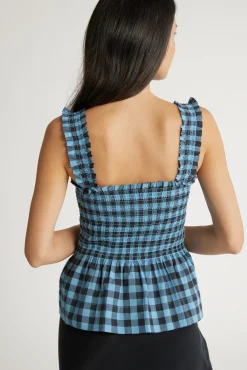 Athena Shirred Top