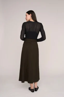 Aubree Belted Skirt