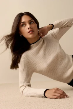 Ava ZQ Merino Funnel Neck Sweater