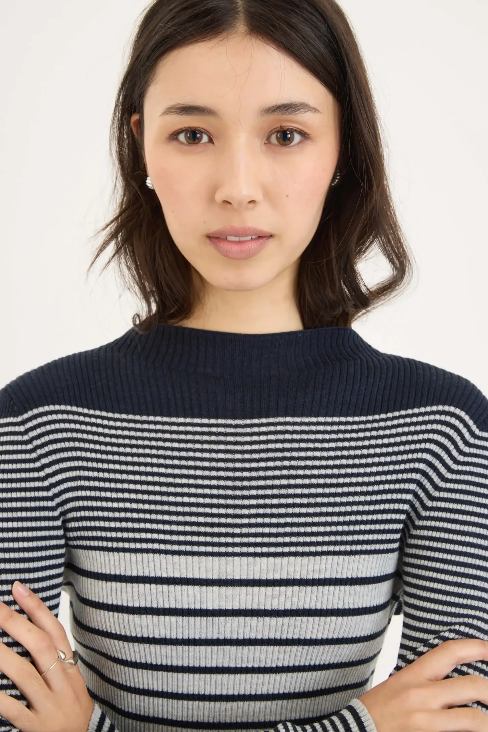 Bonnie ZQ Merino Striped Sweater