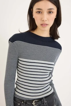 Bonnie ZQ Merino Striped Sweater