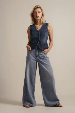 Brielle Denim Vest