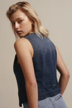 Brielle Denim Vest