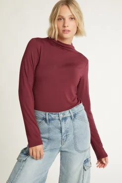 Charlize High Neck Top