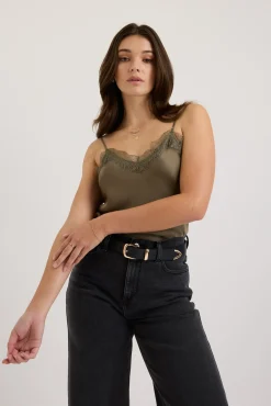 Chloe Lace Detail Tank