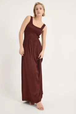 Claudia Shirred Dress
