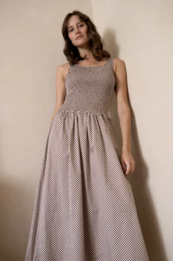 Coco Shirred Dress