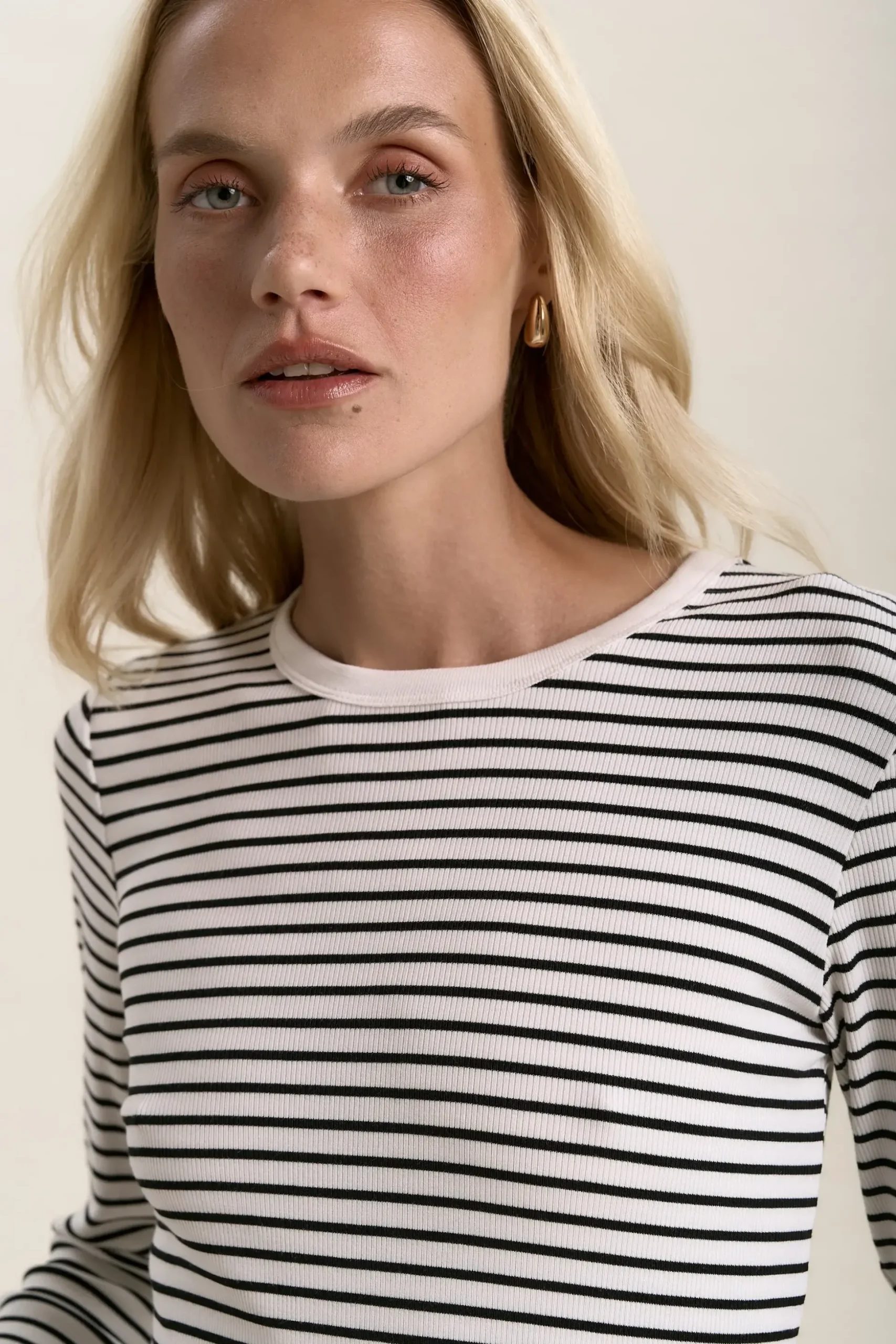 Elementary Basics Long Sleeve Rib Tee