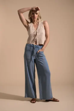 Elementary Cannes Drawstring Jeans