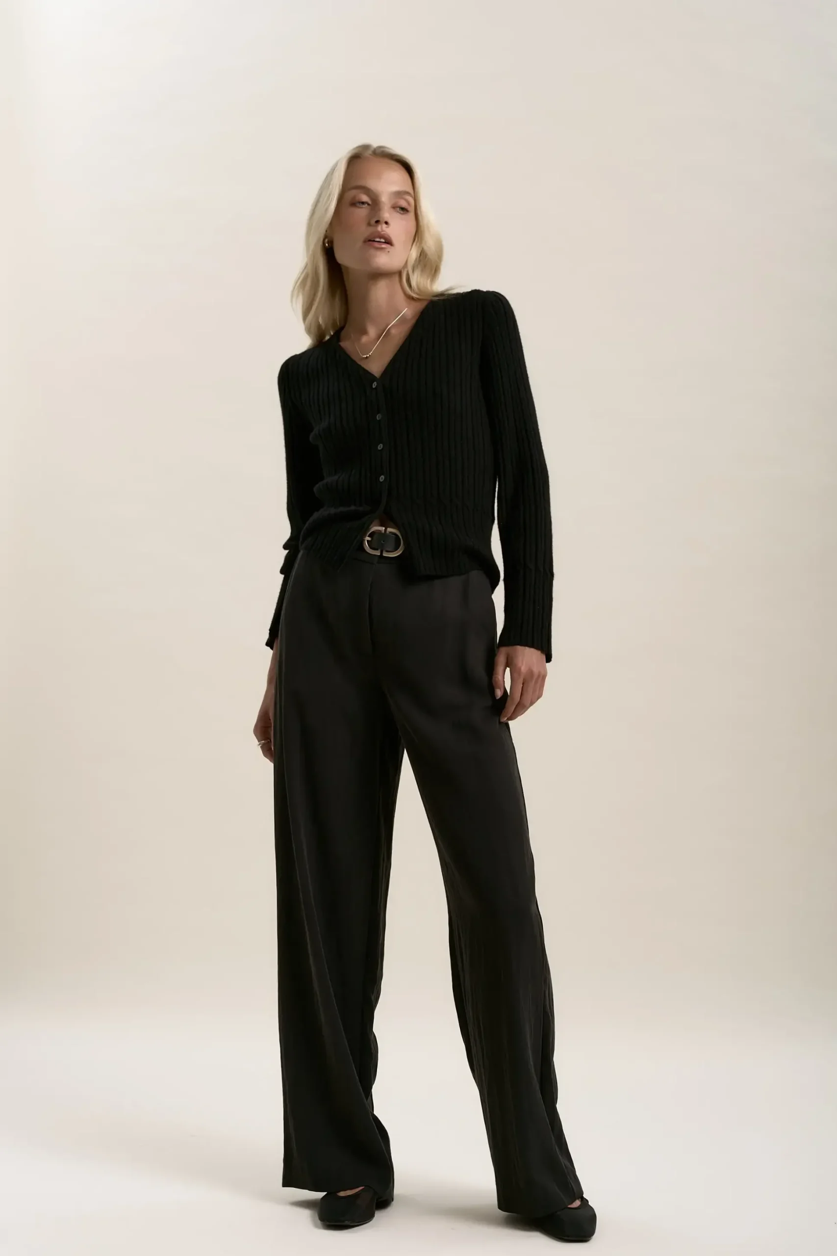 Elementary Cashmere Blend Cardigan