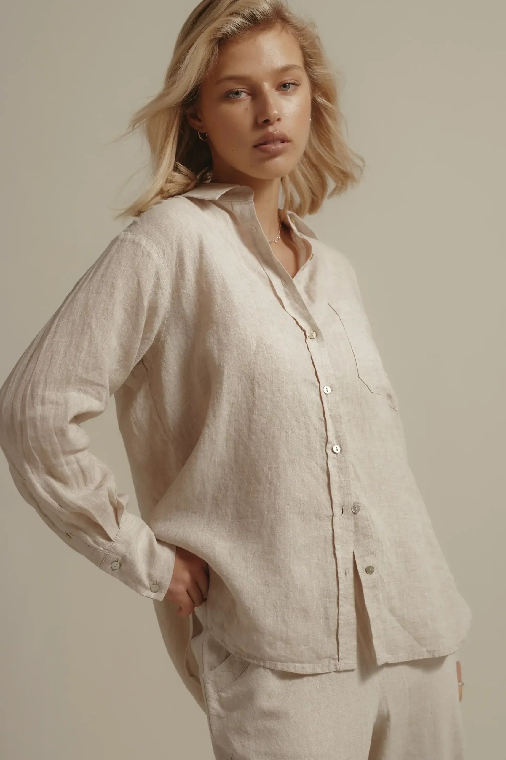 Elementary Coast Linen Shirt