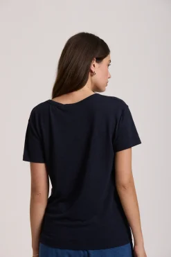 Elementary Esther Hemp Blend V Neck Tee
