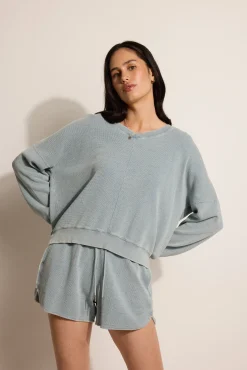 Elementary Kailani Seam Detail Sweater