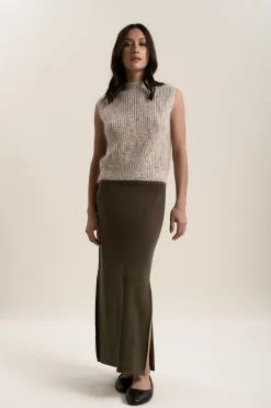 Elementary Knitted Skirt
