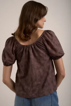 Elementary Louise Puff Sleeve Top