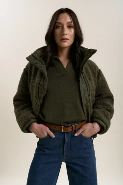 Elementary Merino Henley Sweater