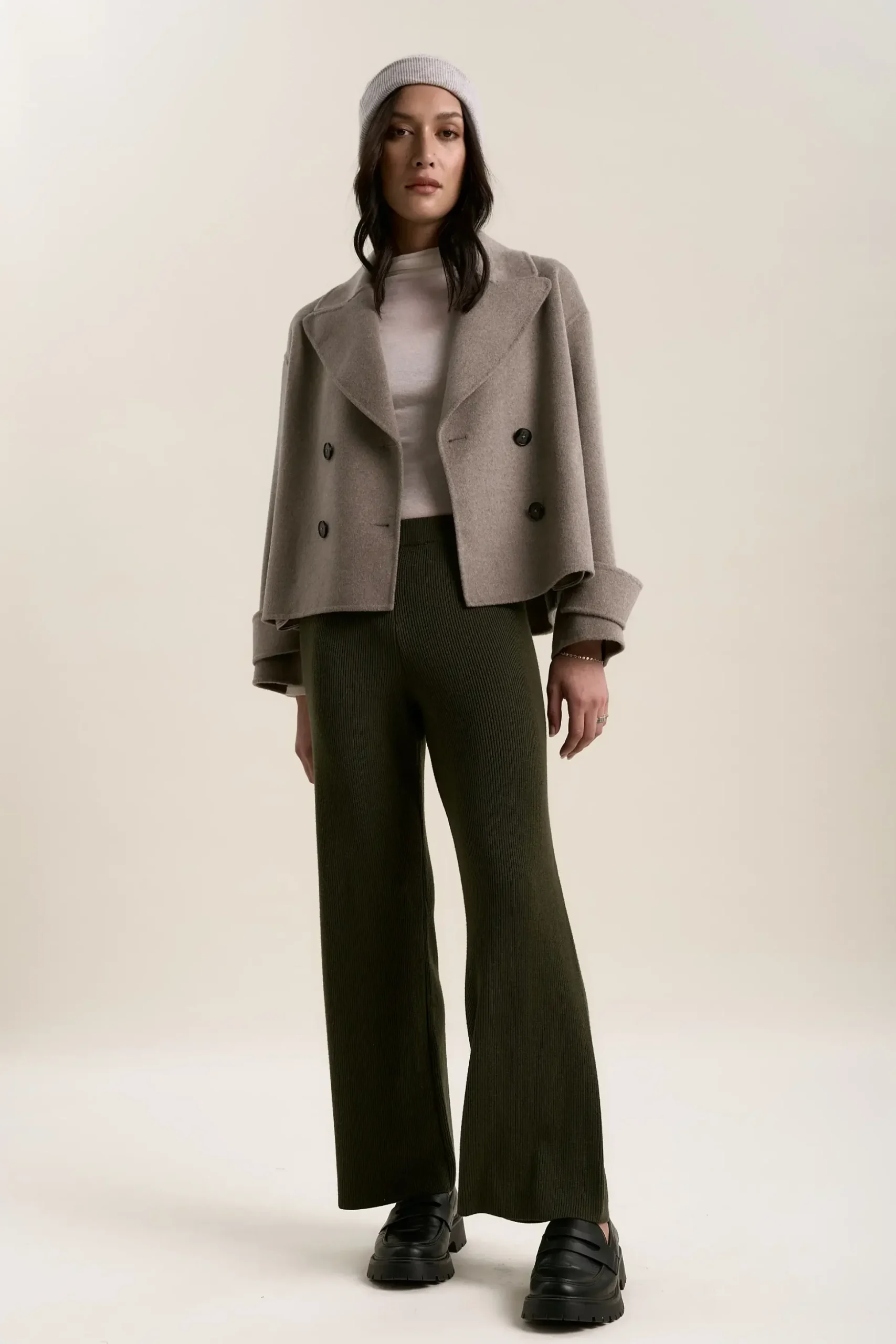 Elementary Merino Wide Leg Jogger