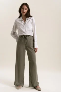 Elementary Piha Tie Detail Jeans