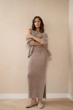 Elementary Rib Knit Dress