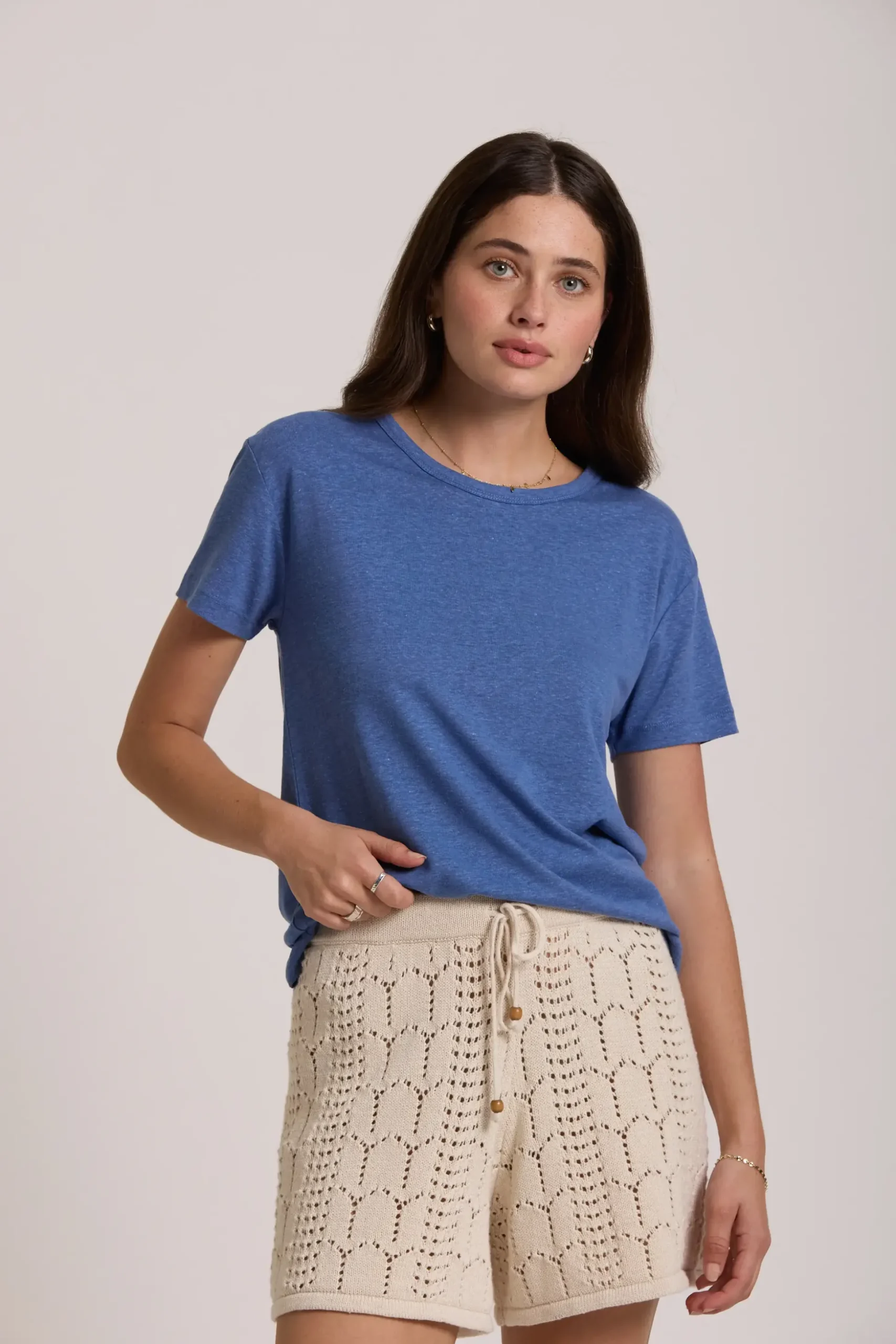 Elementary Sawyer Hemp Blend Crew Neck Tee