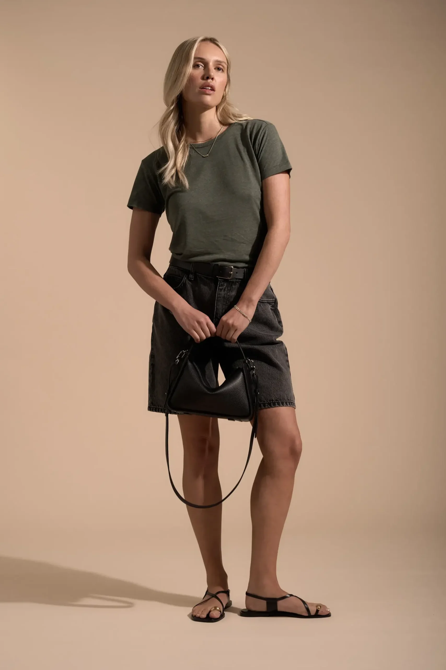 Elementary Sawyer Hemp Blend Crew Neck Tee