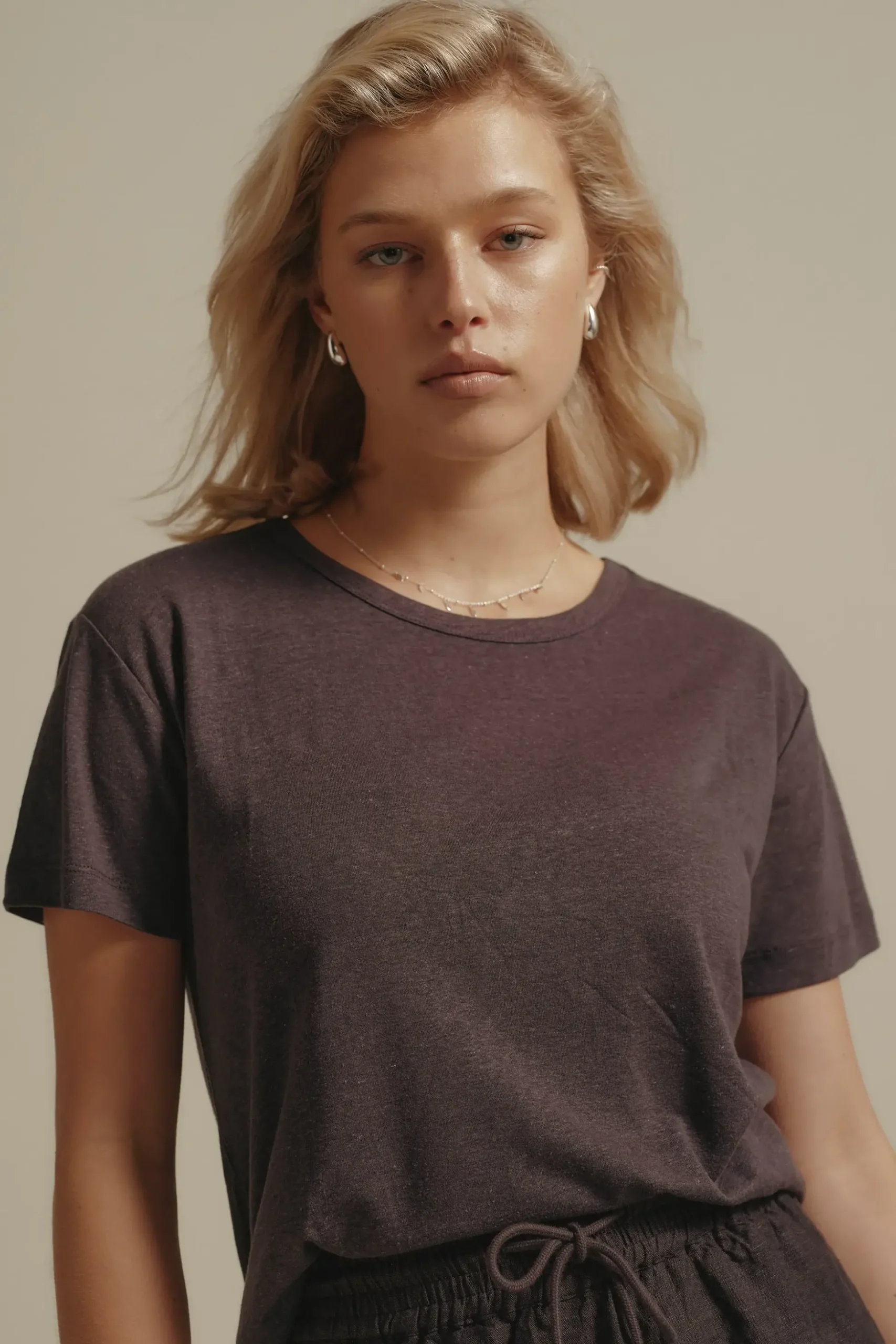 Elementary Sawyer Hemp Blend Crew Neck Tee