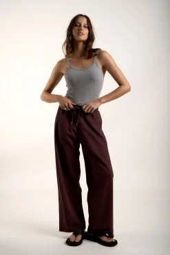 Elementary Social Club Wide Trackpant