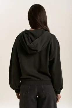 Elementary Social Club Zip Front Hoodie