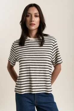 Elementary Striped Knit Tee