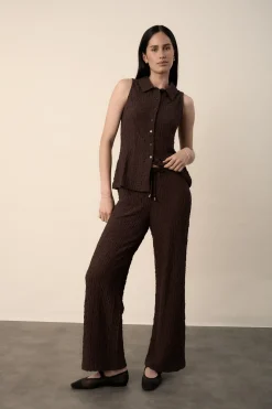 Elementary Textured Pants