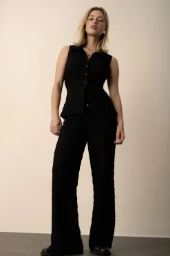 Elementary Textured Pants