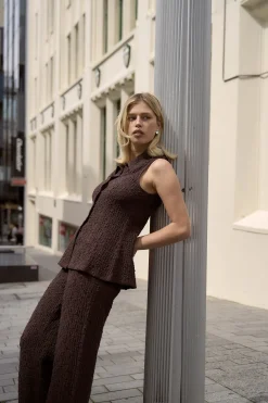 Elementary Textured Vest