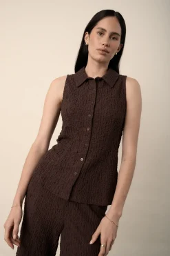 Elementary Textured Vest