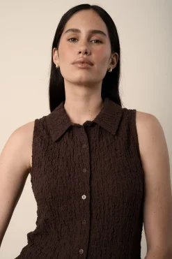 Elementary Textured Vest