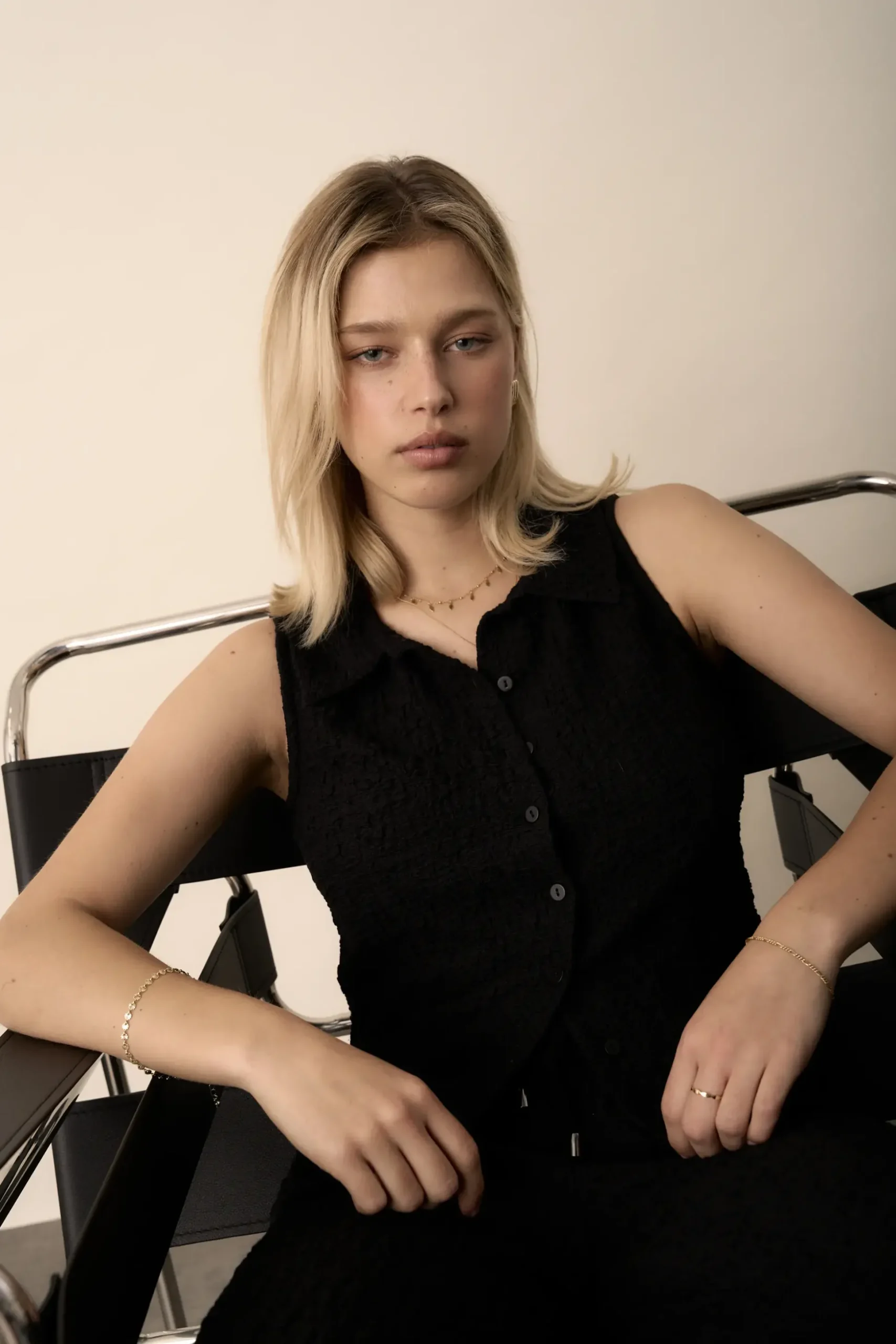 Elementary Textured Vest