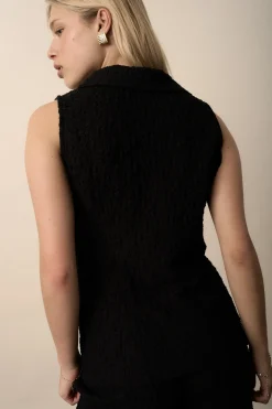 Elementary Textured Vest
