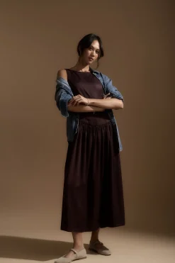 Elena Drop Waist Dress