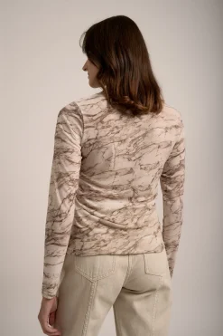 Elise Long Sleeve Mesh Top