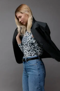 Elise Long Sleeve Mesh Top