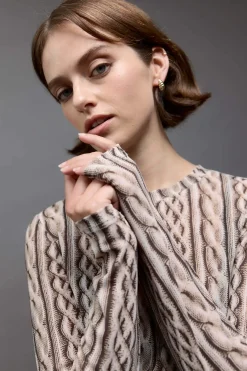 Elise Long Sleeve Mesh Top